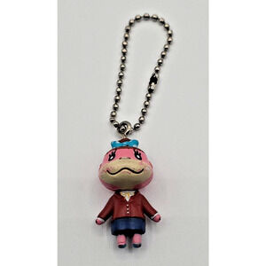 Lottie Animal Crossing Mini Figure Keychain Ball Chain - Nintendo